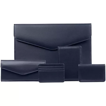 Обложка для паспорта Signature, бордовая с бежевым