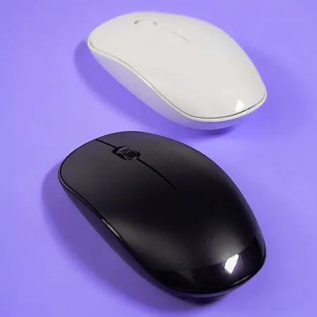 Мышь беспроводная SPECTRE, белая, пластик