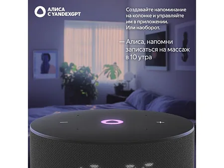 Умная колонка ЯНДЕКС Станция Мини 3 с Алисой на YaGPT, 12 Вт