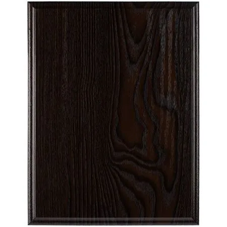 Плакетка Plaque, большая, венге с золотистым шильдом