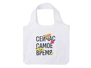 Сумка-шоппер Vest из хлопка с термотрансфером