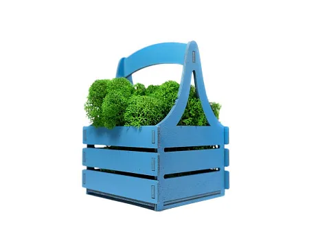 Композиция Корзинка со мхом