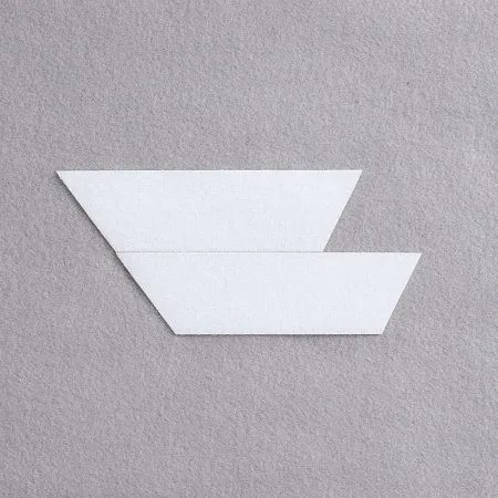 Основа Velkro L для крепления шевронов на липучке, белая