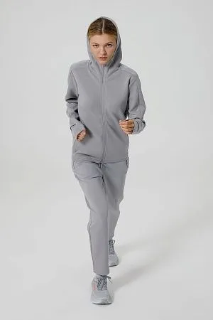 Куртка с капюшоном унисекс Begi, серая