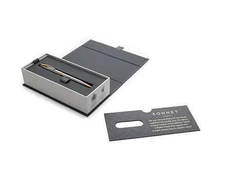 Ручка шариковая Parker Sonnet Core Stainless Steel GT
