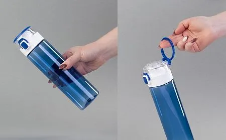 Бутылка для воды "Vita" 600 мл, темно-серая