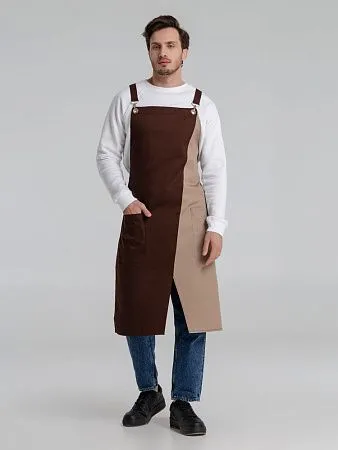 Фартук Picante, черный с серым