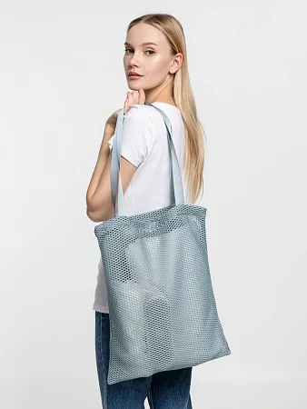 Шопер Verkko, серо-голубой