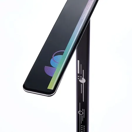 Настольная лампа Lumos, Ultramarine, с беспроводной зарядкой, синяя