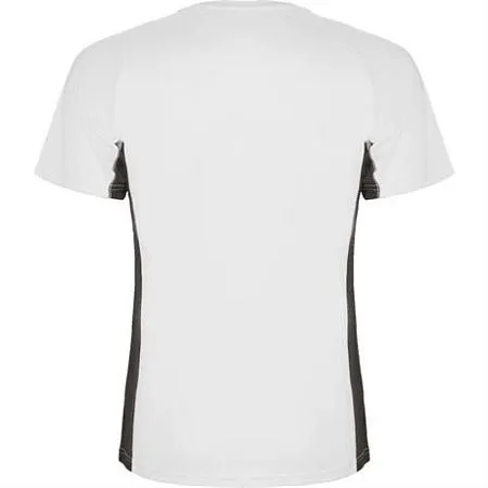 Спортивная футболка SHANGHAI мужская, белый/темный графит