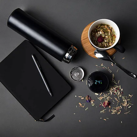 Термос THERMO с индикатором температуры, 500мл