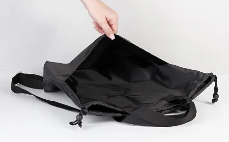 Сумка-рюкзак "Carry", серый с бирюзовым