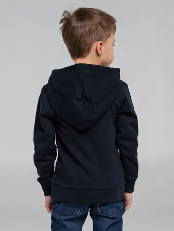 Толстовка с капюшоном детская Kirenga Kids, серый меланж