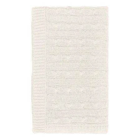 Плед Fado вязаный, 160*90 см, бежевый (без подарочной коробки)