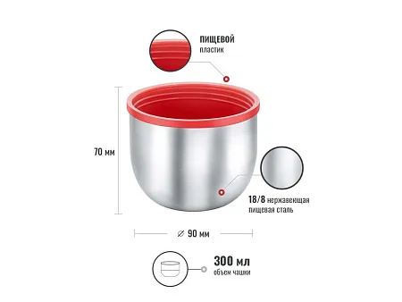 Термос 102 2 чашки