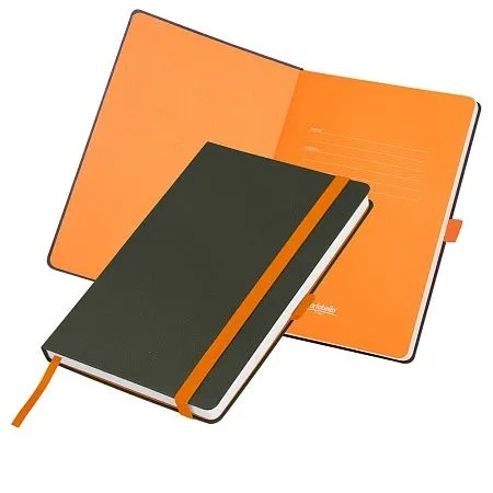 Ежедневник Portobello Trend, Chameleon, недатированный, зеленый/оранжевый