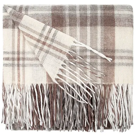 Плед «Берген», бежевый