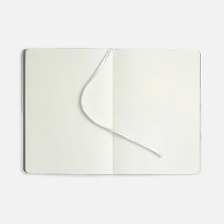 Блокнот Flex Shall ver.2, серебристый