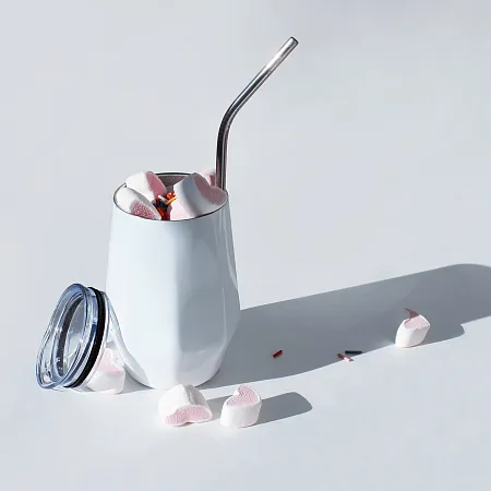 Набор многоразовых трубочек Оnlycofer white