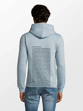 Худи «Вы что, сели вместе», голубое