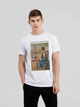 Футболка «Новая классика. Велосезон XVI», белая