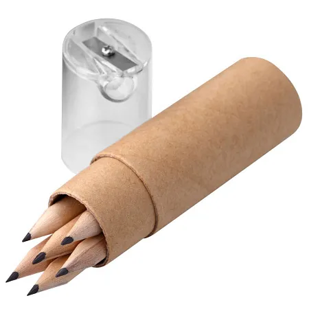 Набор карандашей Pencilvania Office с точилкой, синий