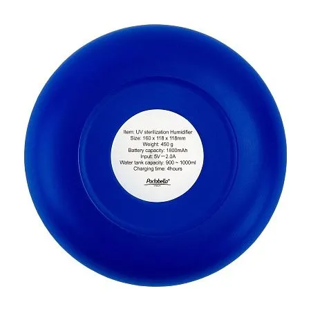 Увлажнитель с UV лампой Antibacterial Istria, Ultramarine, 1000 мл, синий глянец