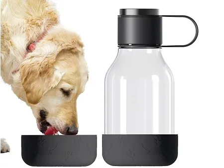 Бутылка для воды 2-в-1 DOG BOWL BOTTLE, 1500 мл 