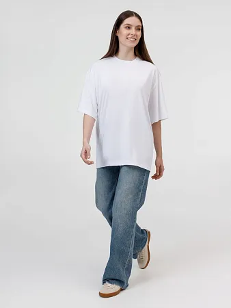 Футболка из бифлекса Morfiss, белая