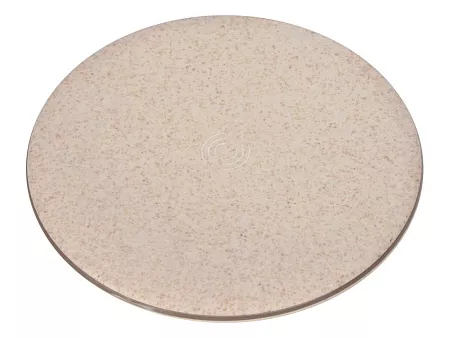 Беспроводное зарядное устройство Wheatty из пшеничной соломы, 5W