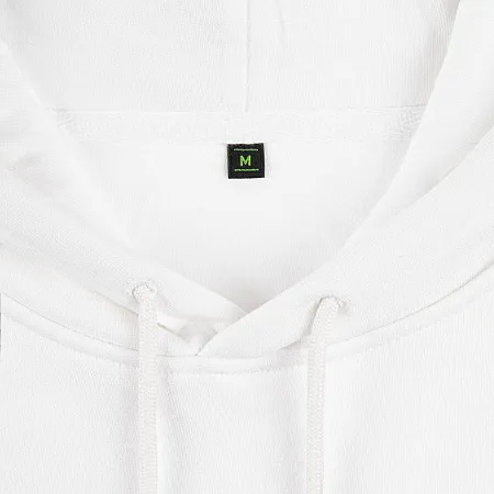 Толстовка с капюшоном унисекс BNC Organic, белая