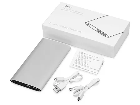 Портативное зарядное устройство Джет, 8000 mAh