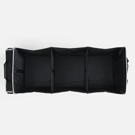 Органайзер в багажник с сумкой-холодильником Arranger, черный с серым