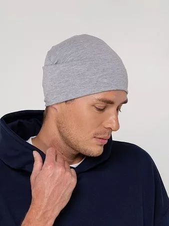 Шапка HeadOn, серый меланж