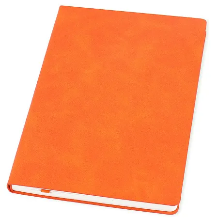 Ежедневник A5 недатированный Farfalla в мягком переплёте, красный 