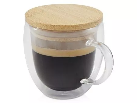 Кружка с бамбуковой крышкой Lenora