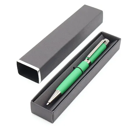 Ручка Senator в коробке Cradle чёрной с серебристым, чёрная