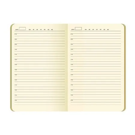 Ежедневник Portobello Trend, Rain, недатированный, черный (без упаковки, без стикера)