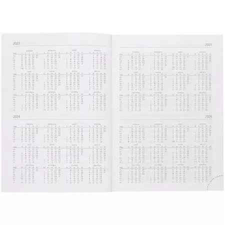 Ежедневник CONDOR, недатированный, черный