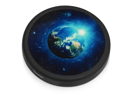 Беспроводное зарядное устройство Sketch с полноцветной печатью