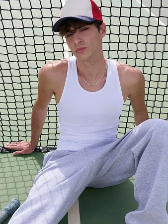 Майка унисекс Pablo, белая