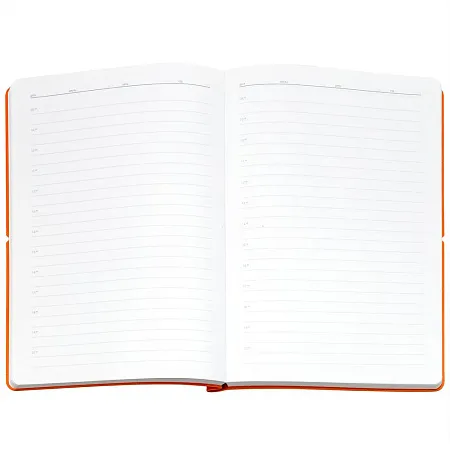 Ежедневник Flexpen Bright, недатированный, оранжевый