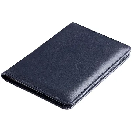 Обложка для паспорта Signature, бордовая с бежевым