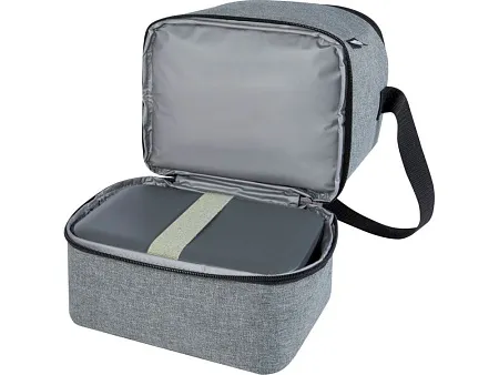 Сумка-холодильник Tundra из переработанного PET-пластика на 9 банок