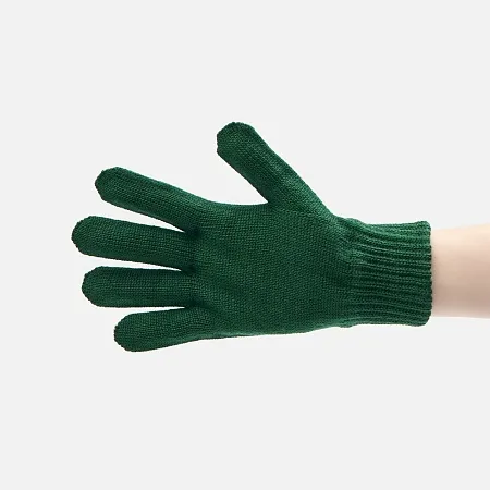 Перчатки Nobilis Mono, темно-зеленые (изумруд)