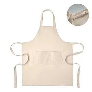 Organic cotton apron 240 gr/m²