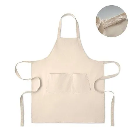 Organic cotton apron 240 gr/m²