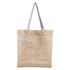 Cумка хозяйственная  Bagsy Jute 270 г/м2, бежевая