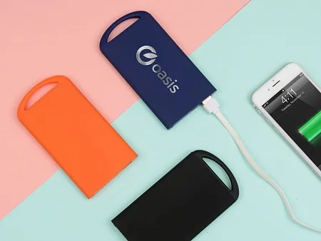 Портативное зарядное устройство Shine с зеркальной гравировкой, 4000 mAh