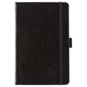 Блокнот Freenote, в линейку, черный